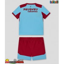 Camisa de Futebol Feyenoord Equipamento Alternativo Infantil 2025-26 Manga Curta (+ Calças curtas)